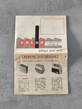 Publicité ancienne Matériel électrique Calor