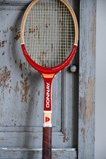Raquette tennis bois adulte Donnay Scorer Belgium état proche collection