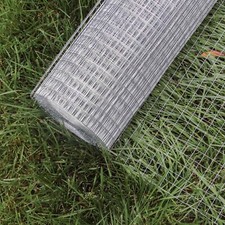 Grillage mailles Grille métallique Volière Acier Galvanisé Maille 1mx25m 12x12mm