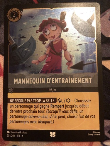 Carte lorcana chapitre - lorcana,