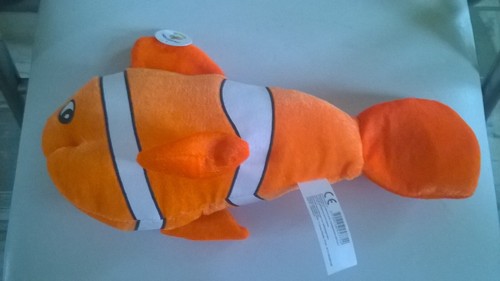 Peluche poisson clown monde - clown,
