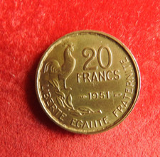 20 Francs G Guiraud 1951 sup