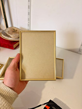 Ancien Cadre Photo Sous Verre