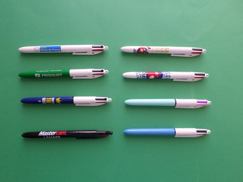 Lot stylos bic 4 couleurs - lot,