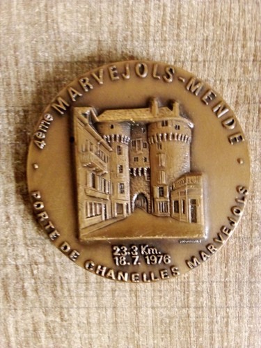 Médaille marvejols mende - médaille,