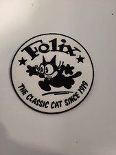 patch ecusson thermocollant brode felix le chat