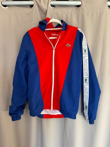 Veste lacoste homme sport bleu - lacoste,