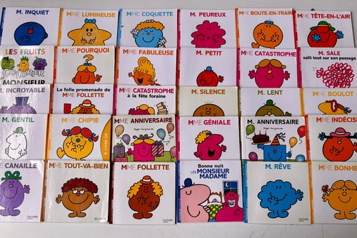 Lot livres monsieur madame - livres,
