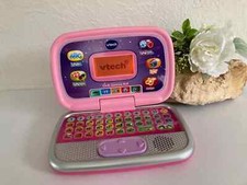 18 ⚜️Jouet VTech Ordi Genius Kid Rose, Ordinateur Enfant avec Écran Rétroéclairé