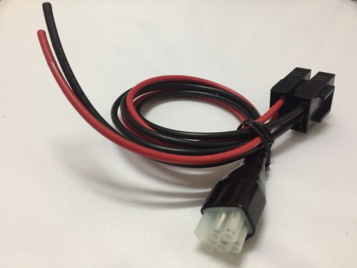 Pin power cable 30amp - 6, dc