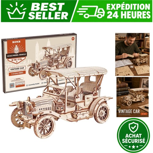 Rokr puzzle bois - 3d,