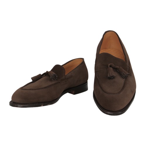 John lobb mocassins marron - mocassins, en
