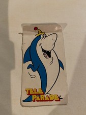 IMAGE AUTOCOLLANT STICKER TÉLÉ PARADE MANTALO REQUIN SHARK RARE
