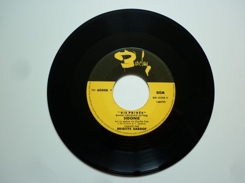 Brigitte bardot 45tours - 45tours, sp
