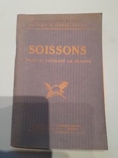 GUIDES ILLUSTRES MICHELIN CHAMPS DE BATAILLE SOISSONS 14/18