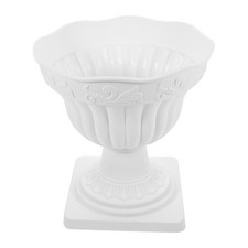  Pot De Fleur En Plastique Jardinière Balcon Décoratif Pots Fleurs Plein Air