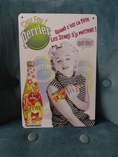 Plaque métal Marylin Monroe