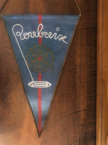 Ancien fanion rotary club - ancien,