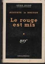 Série noire Gallimard Le