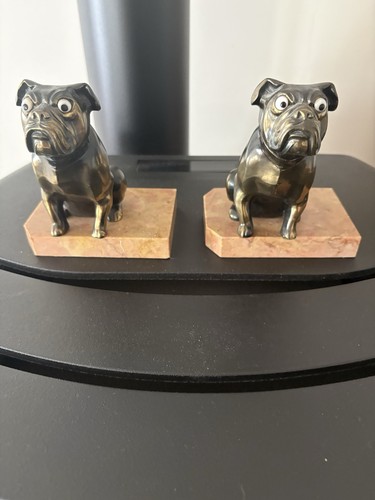 Anciens serre livre bouledogue - anciens,