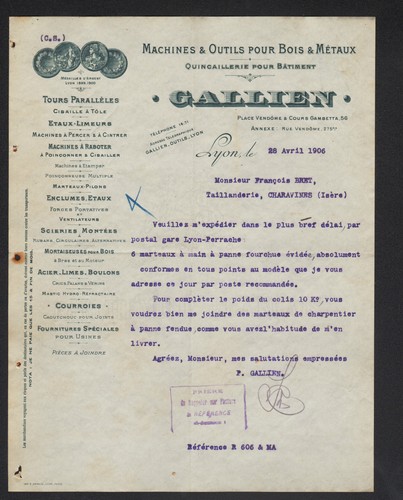 Lyon outillage - lyon, (69)