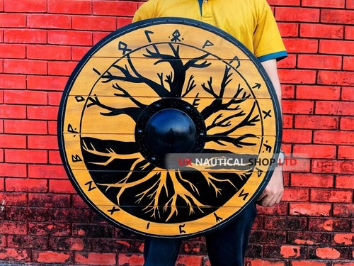 Bouclier viking yggdrasil - bouclier,