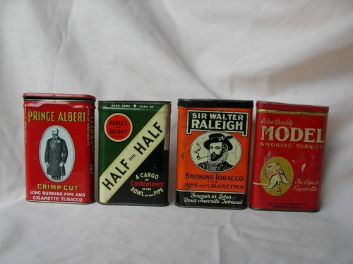 Ww2 lot boites - us, tabac