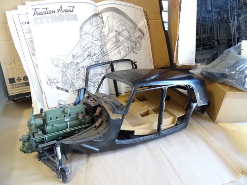 Maquette heller citroen - heller, 1/8