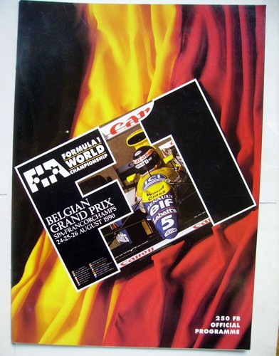 Programme grand prix belgique - grand,