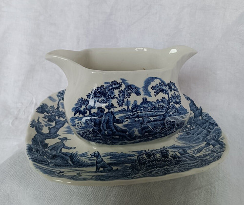 Saucière faïence anglaise - saucière,