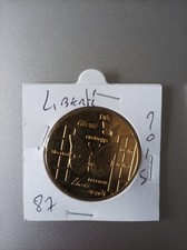 médaille touristique monnaie de paris MDP 87 liberté 2015