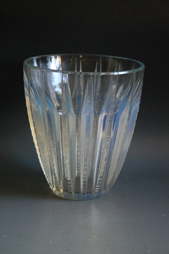 Vase verre opalescent rene - vase,