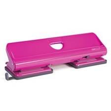 1385 720 Perforatrice à 4 Trous en Métal Capacité de 22 Feuilles Rose Fuschia