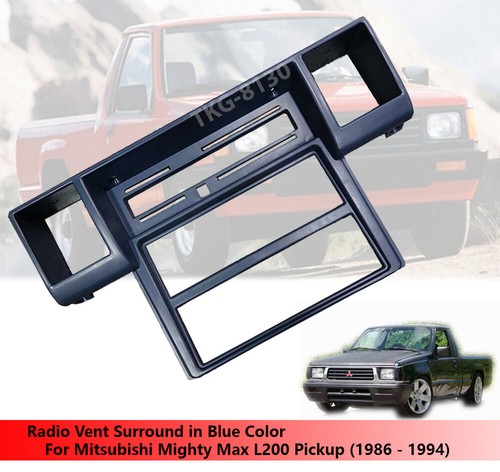 Blue radio vent dash - blue, fits