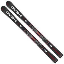 Head Supershape E-Rally Ski + PRD 12 GW Fixation Skiset Skieur Alpin Piste Noir