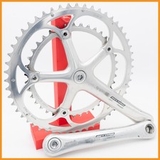 PÉDALIER ROUTIER RECORD 10 VITESSES CAMPINGAGNOLO MANIVELLE CARRÉE 135BCD 53 ...