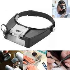 Lunettes Loupe 8X Avec LED