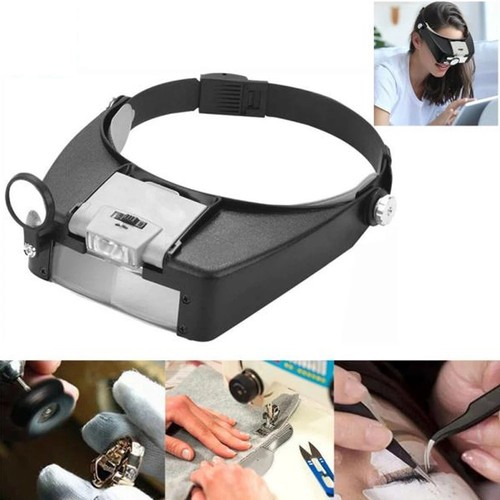 Lunettes loupe avec led - lunettes,