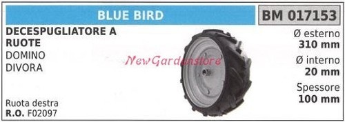 Roues droite blue bird - droite,