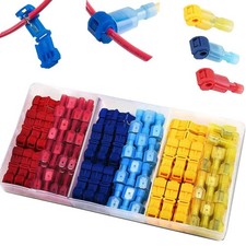 120Pcs Connecteur de fil T-Connecto rapide de cosse électrique connecteur rap...