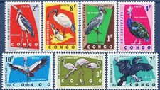 Congo 1963 Protégé oiseaux
