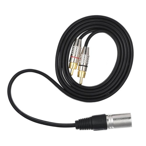 Double rca phono mâle - double,