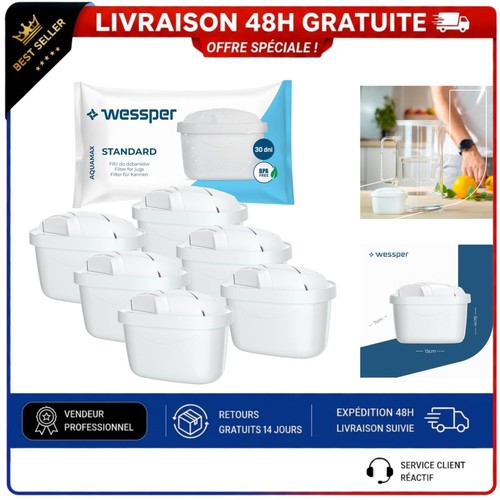 Wessper filtres eau - wessper, brita