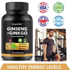 Ginseng coréen avec Ginkgo