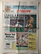 L'EQUIPE 24 JUIN 1988 EURO 88