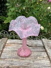 Vase Tulipe - Verre signé LA ROCHERE FRANCE