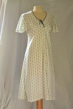 ROBE à pois vintage Hippie  BOHEME 1970 Dress TBE taille 36 