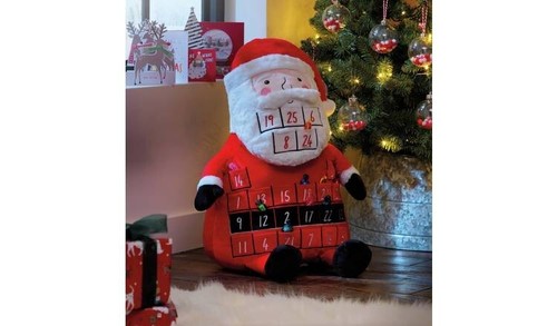 Peluche géante père noël - père,