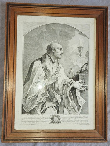 Gravure xviiième 1790 - 1790, saint