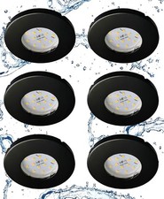 Lot de 6 spots encastrés